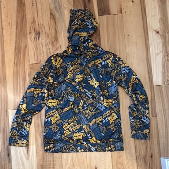 Under Armour Kids Hoodie Set - Gray, Orange, Multicolor - Picture 7 of 9